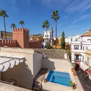 Alcazar Pool By Valcambre , Seville Spain